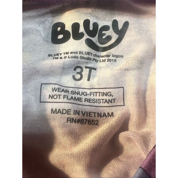 Nordstrom & Bluey (2) Toddler Pajama Sets Sz 2  NWOT - Picture 2 of 4